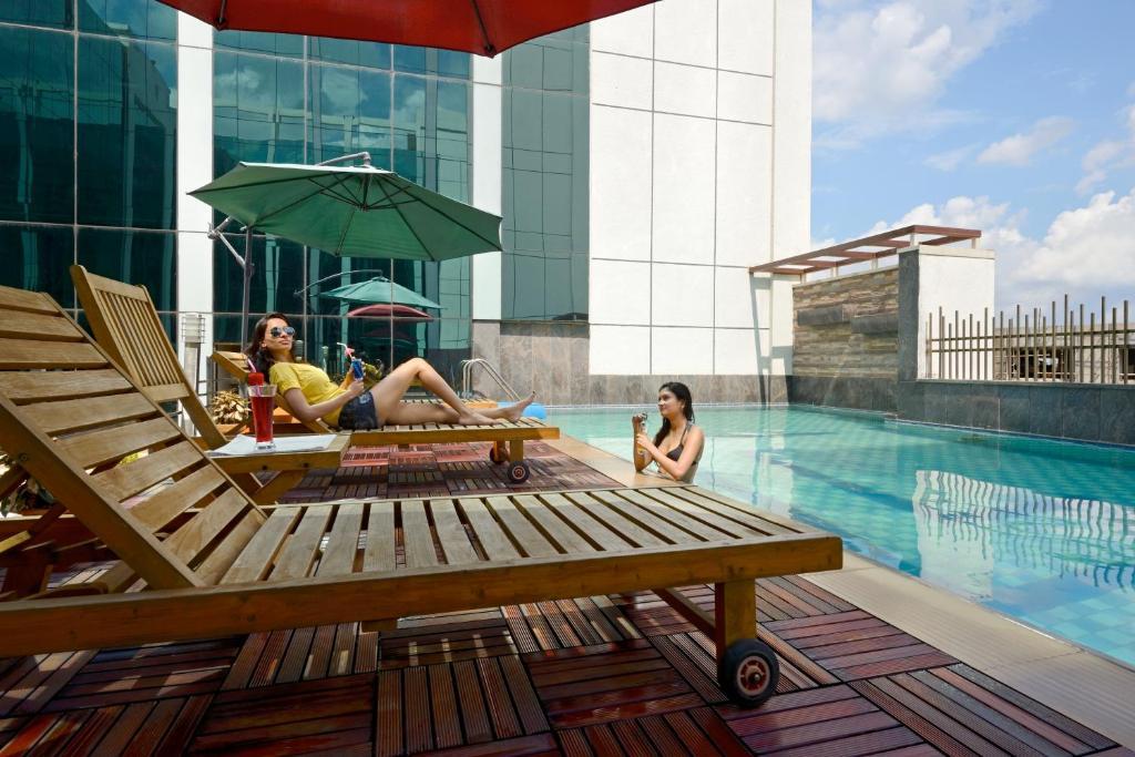 Hotel Sandy'S Tower Bhubaneswar Extérieur photo